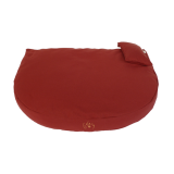 Organic Dog Bed bordeaux S ..... approx. 45 x 60 cm