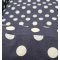 Organic Dog Bed Box night blue water-repellent
