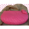 Organic Dog Bed pink water-repellent