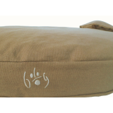 Organic Dog Bed grey-brown