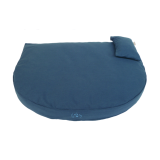 Organic Dog Bed dark blue