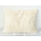Organic Cuddly Decorative Pillow natural white