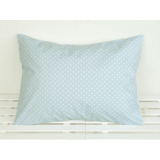 Organic Decorative Pillow light blue
