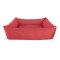 Organic Dog Bed Box pink water-repellent